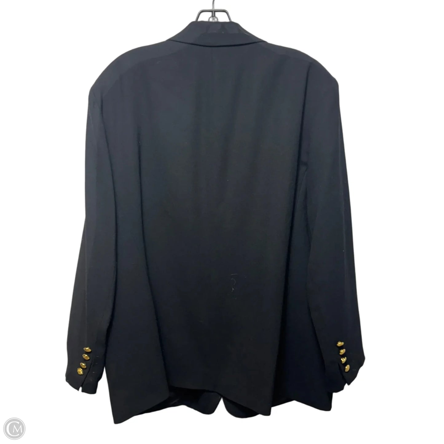 Blazer By Lauren By Ralph Lauren In Black, Size: 18