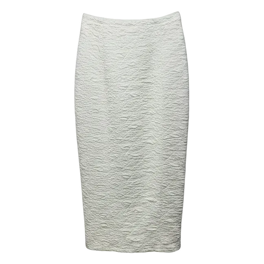 Crinkle Skirt Midi By Good American In White, Size: M