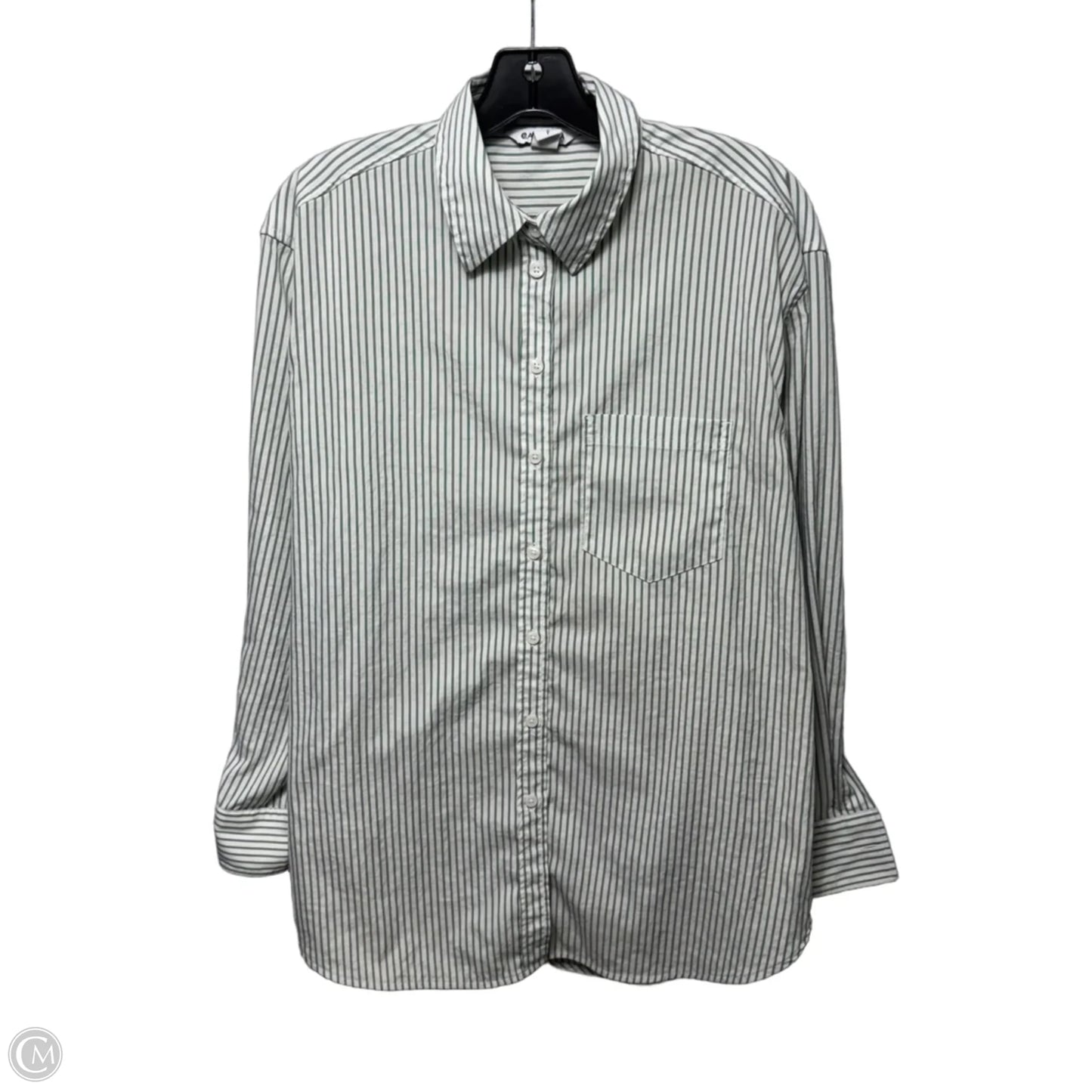 Top Long Sleeve By Athleta In Striped Pattern, Size: Sp