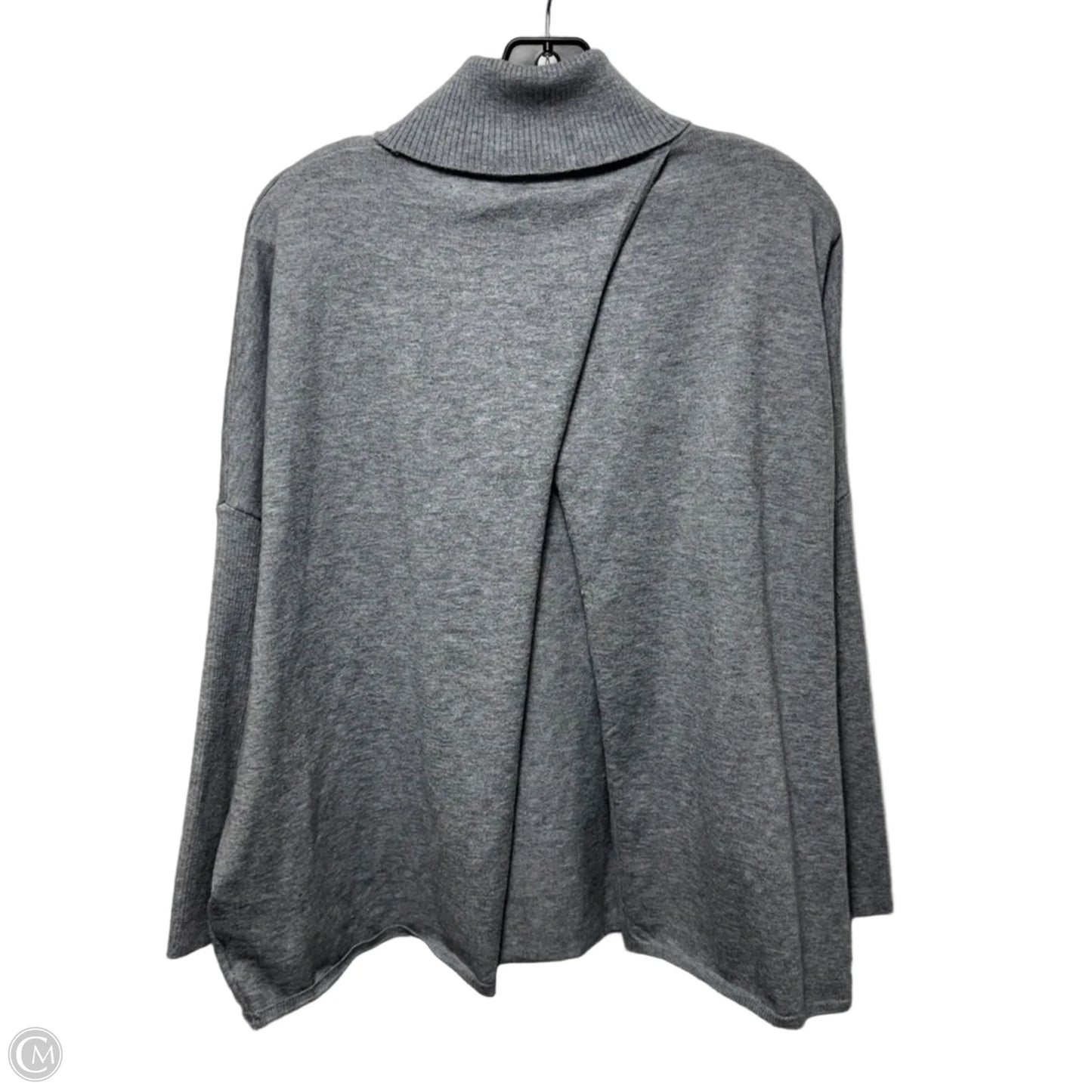 Split Back Sweater By Kerisma In Grey, Size: S/M