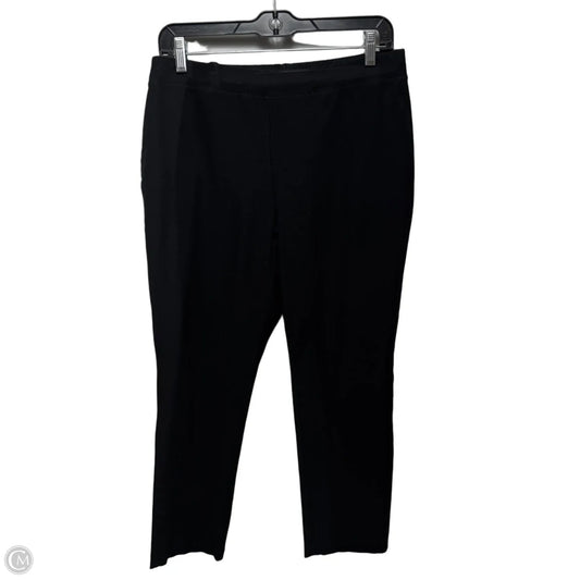 Pants Cropped By Eileen Fisher In Black, Size: S