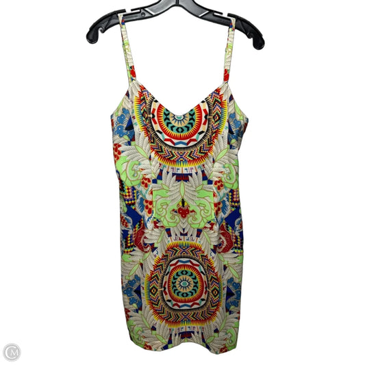 Jungle Trip Fitted Mini Dress By Mara Hoffman In Multi-colored, Size: 6