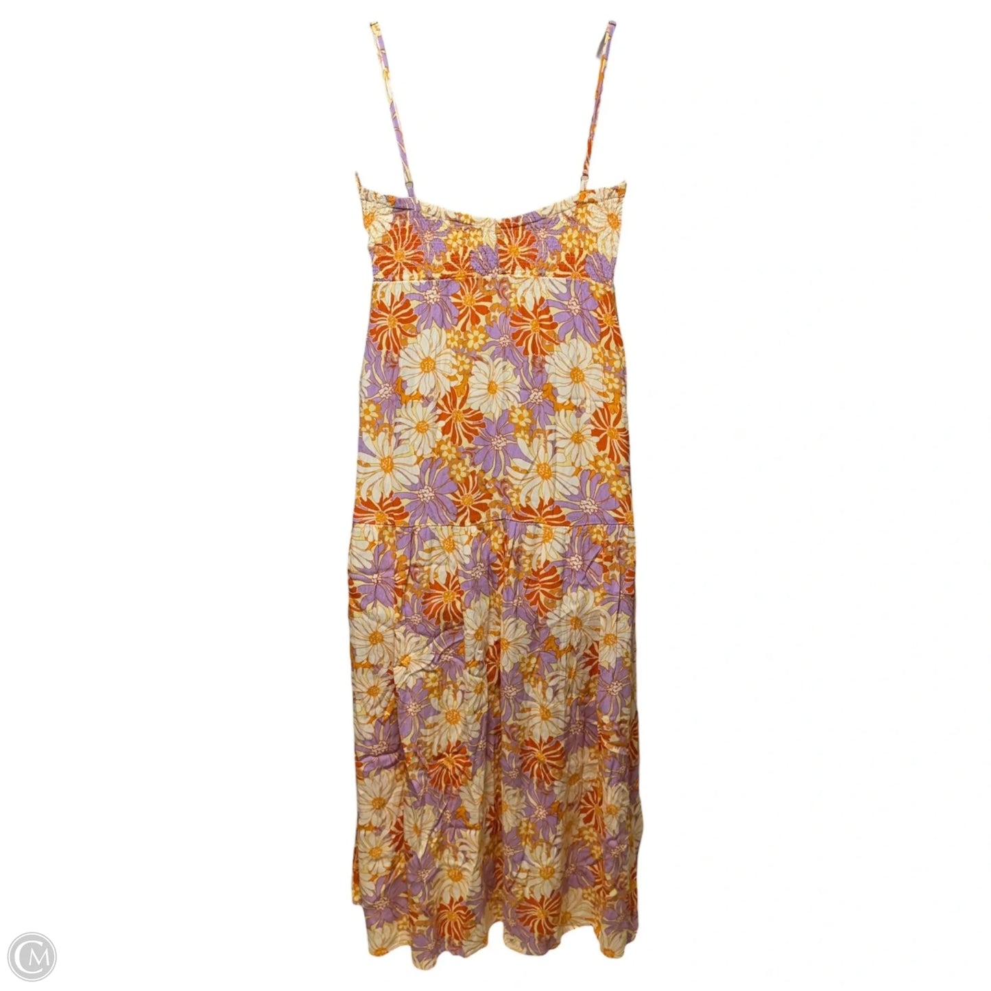Gemma Dress Casual Maxi By Lspace In Orange & Purple, Size: M