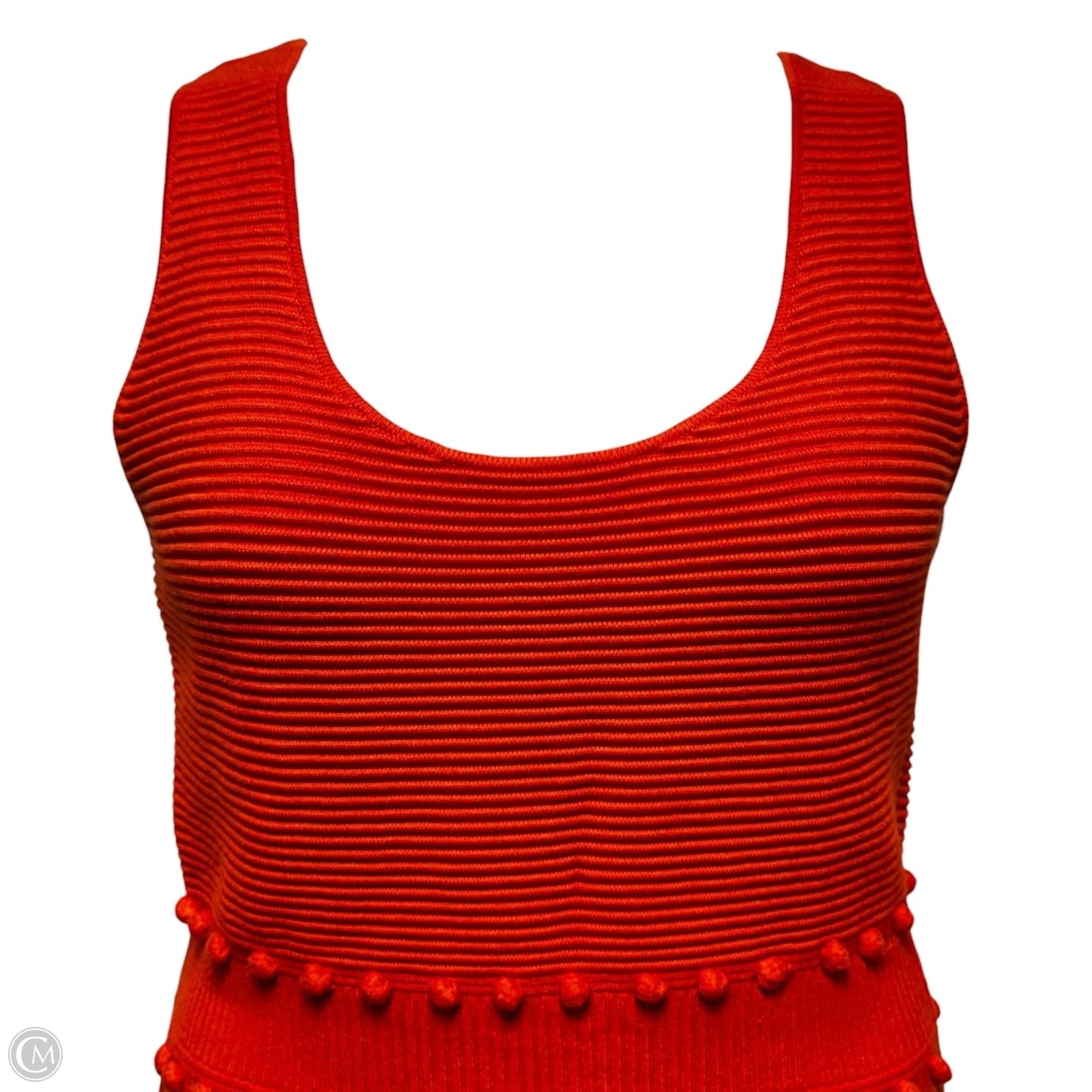 Knit Dress Designer By Milly In Orange, Size: M