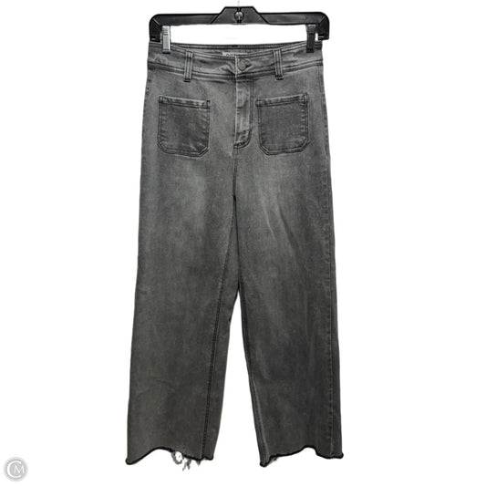Jeans Wide Leg By Oat In Grey, Size: 4/27