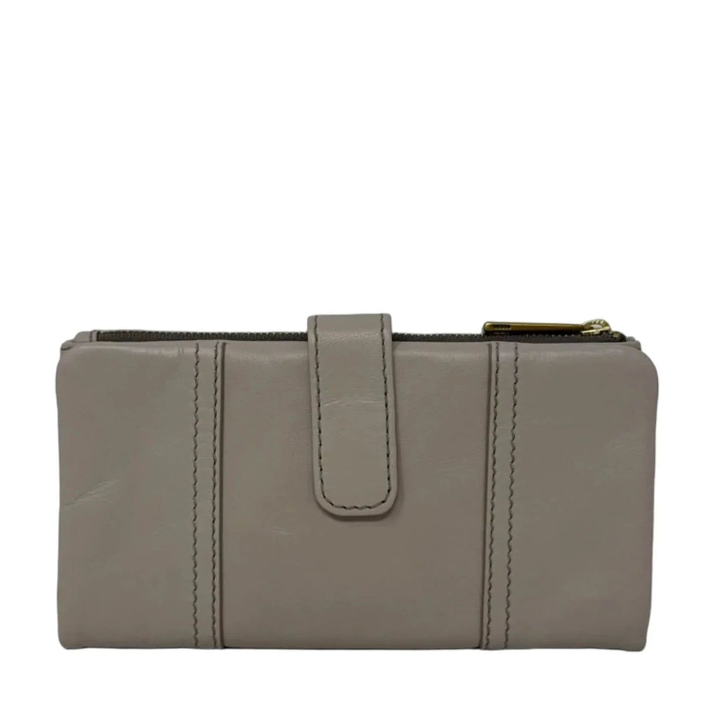 Wallet Leather By Fossil, Size: Large