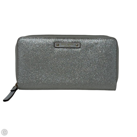 Kenzie Boxed Glitter Continental Wallet Designer By Kate Spade, Size: Large
