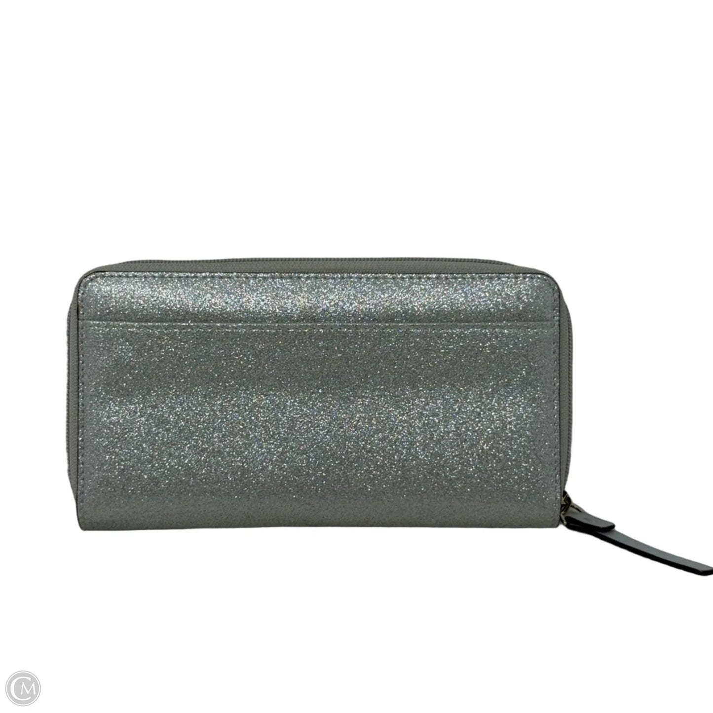 Kenzie Boxed Glitter Continental Wallet Designer By Kate Spade, Size: Large