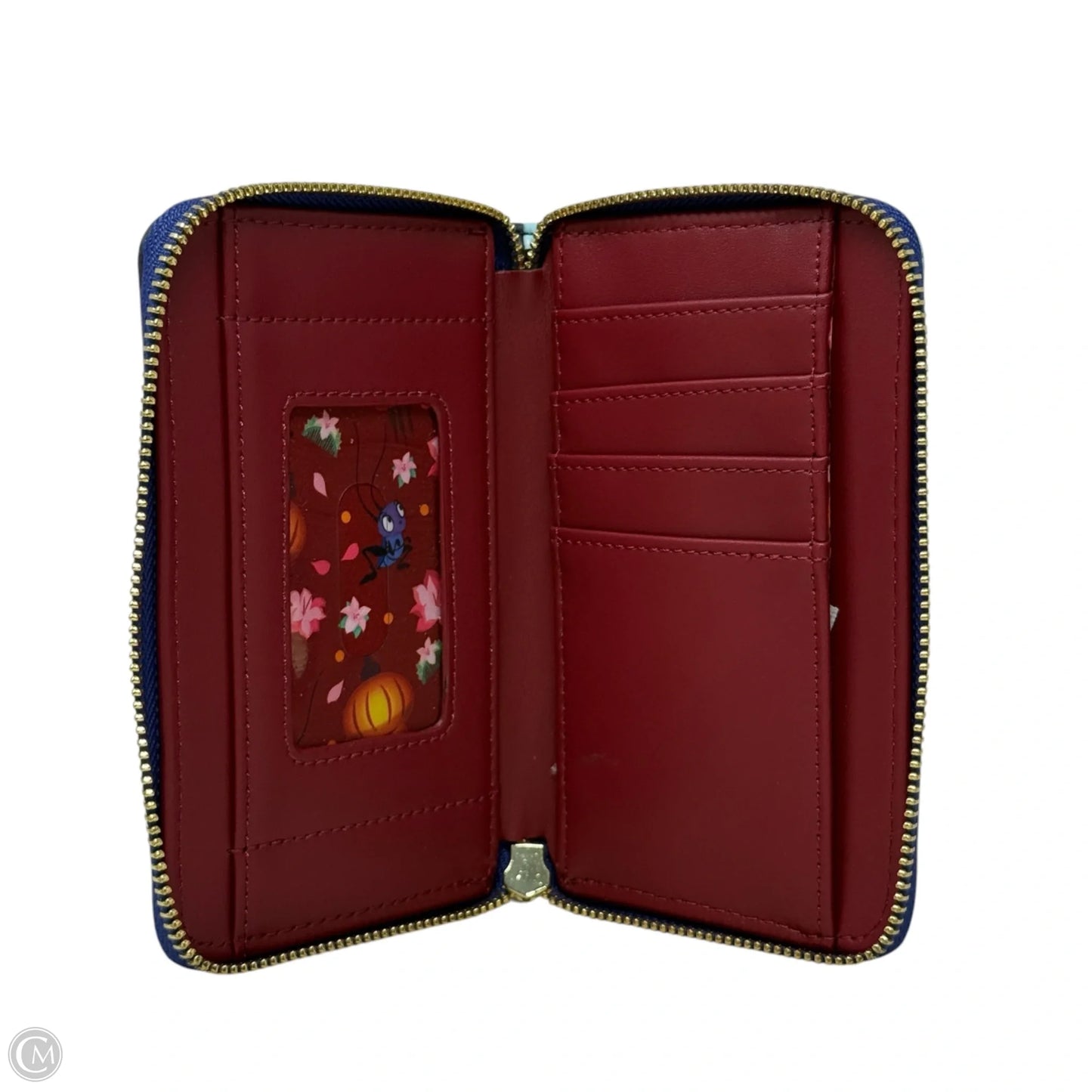 Disney Castle Series - Mulan Castle Zip Around Wallet By Loungefly, Size: Medium