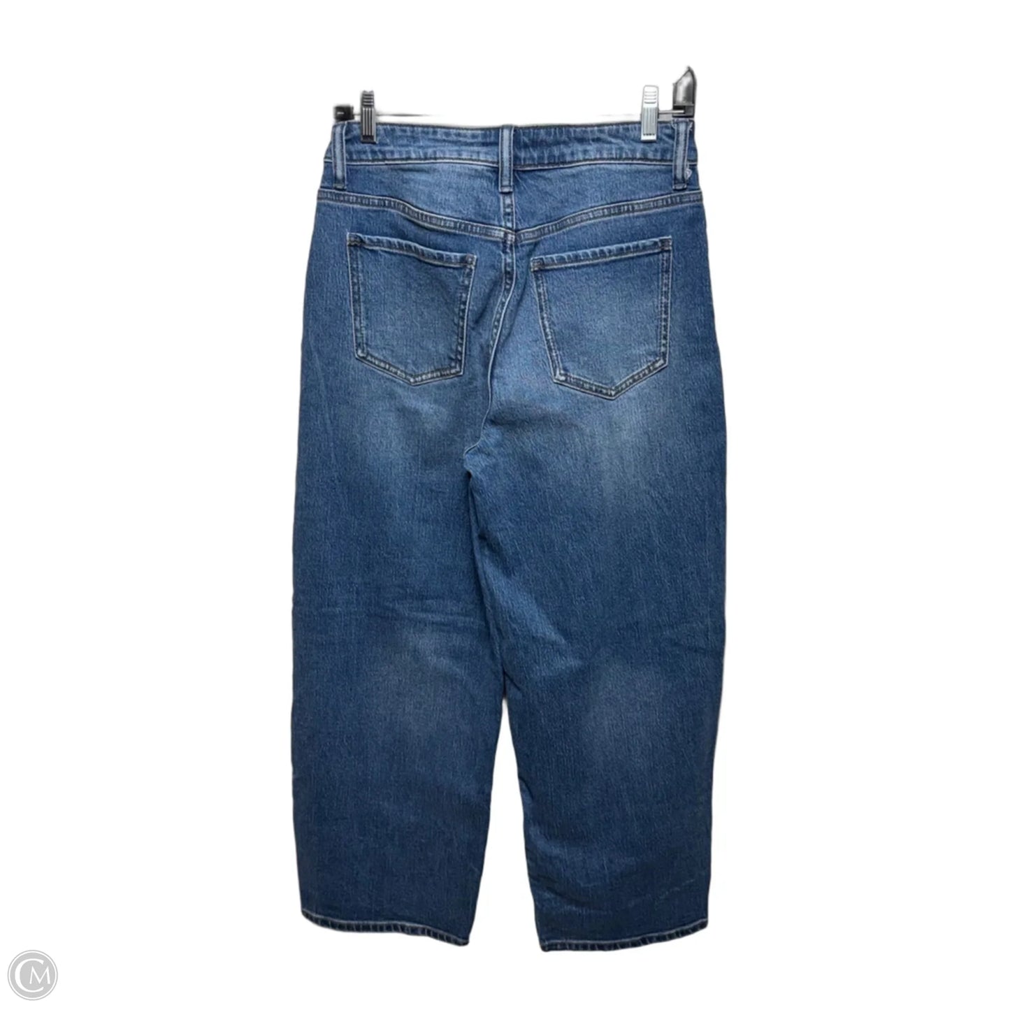 Jeans Wide Leg By Quince In Blue Denim, Size: 6/28