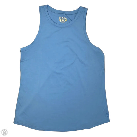 UPF 50+ Luxletic Westley Tank Top Designer By Luxletic Lilly Pulitzer In Blue, Size: Xs