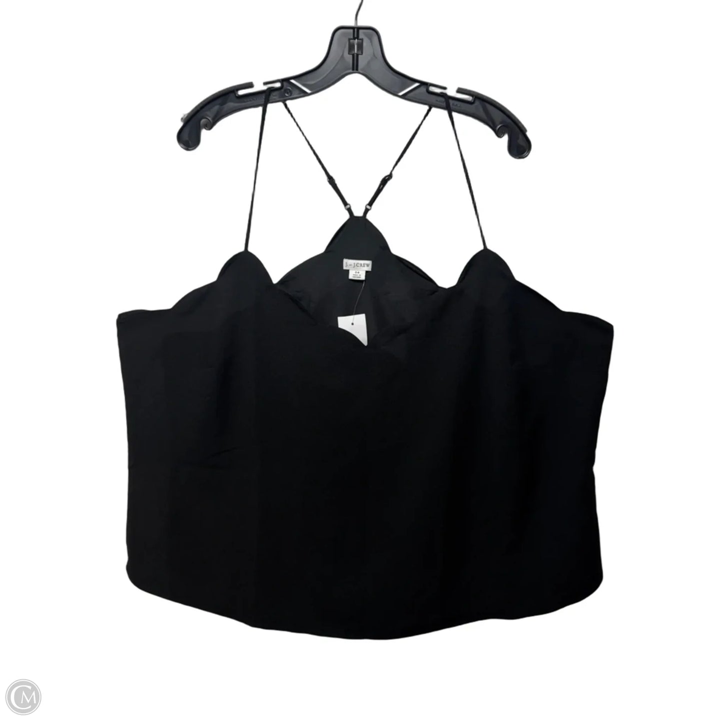 Top Sleeveless By J. Crew In Black, Size: 24