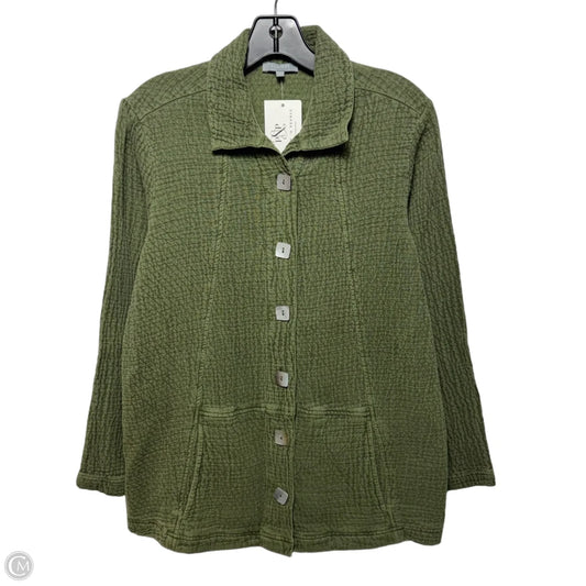 Jacket Shirt By Habitat In Green, Size: Xs
