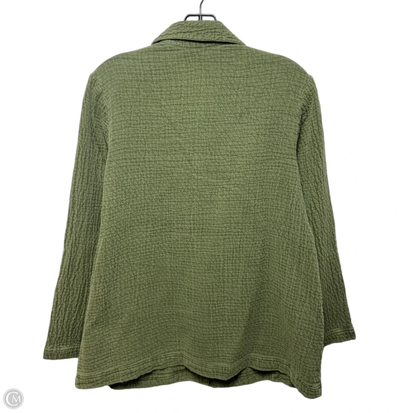Jacket Shirt By Habitat In Green, Size: Xs