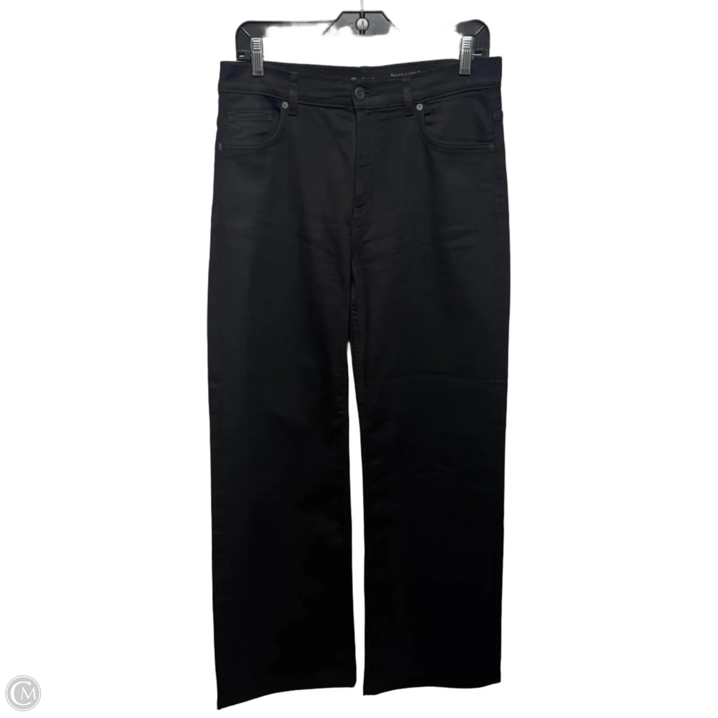 Relaxed Straight Fit Jeans By Cos In Black, Size: 10/30