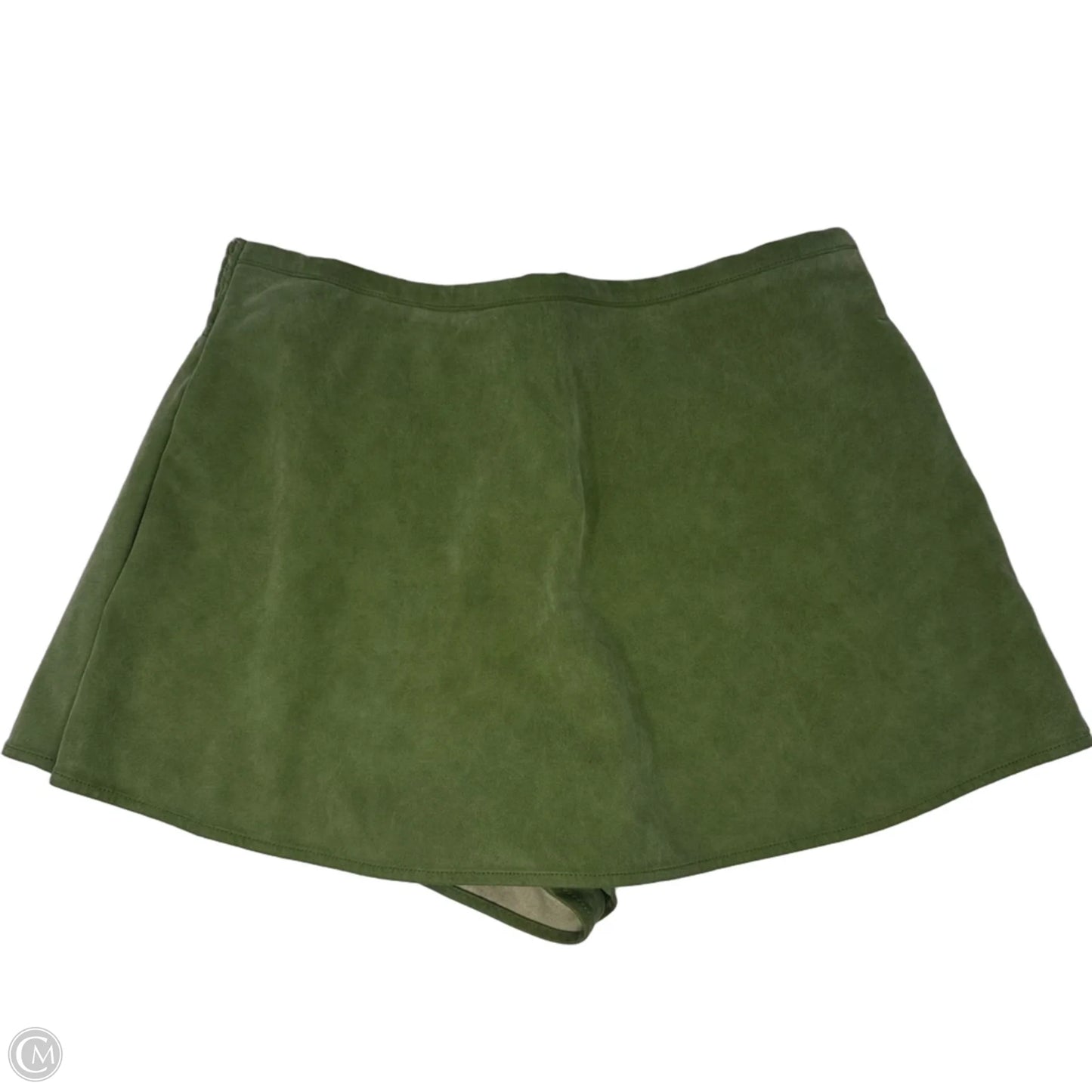 Faux Leather Skort By We The Free In Green, Size: M