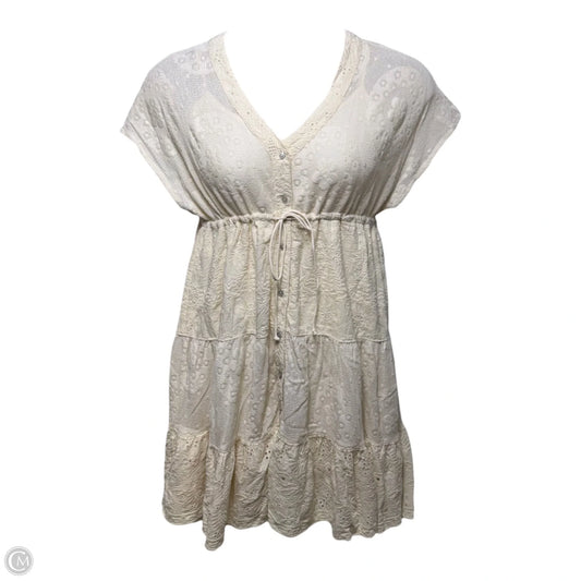 Dress Casual Short By Lucky Brand In Cream, Size: S