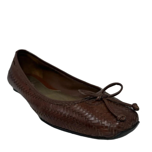 Gwenythe Ballet Flats By Cole-haan In Saddle Tan, Size: 7.5