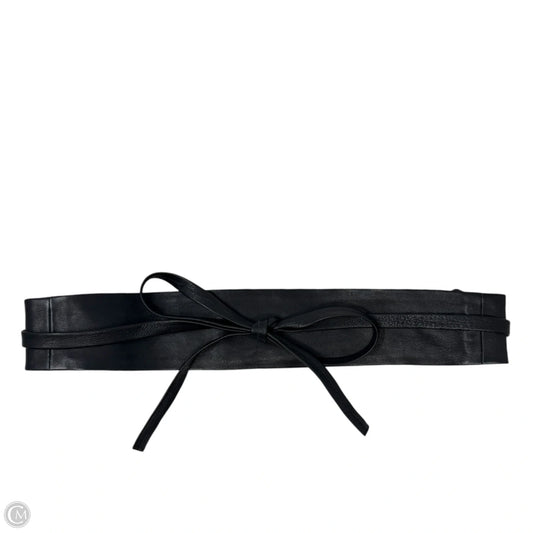Leather Obi Wrap Belt By Hallhuber, Size: Medium