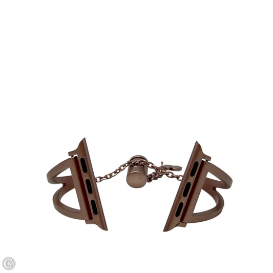 Rose Gold Tone Stainless Steel Apple Watch Band By Secbolt, Size: Medium