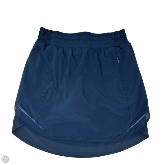 Athletic Skort By Lululemon In Navy, Size: 6
