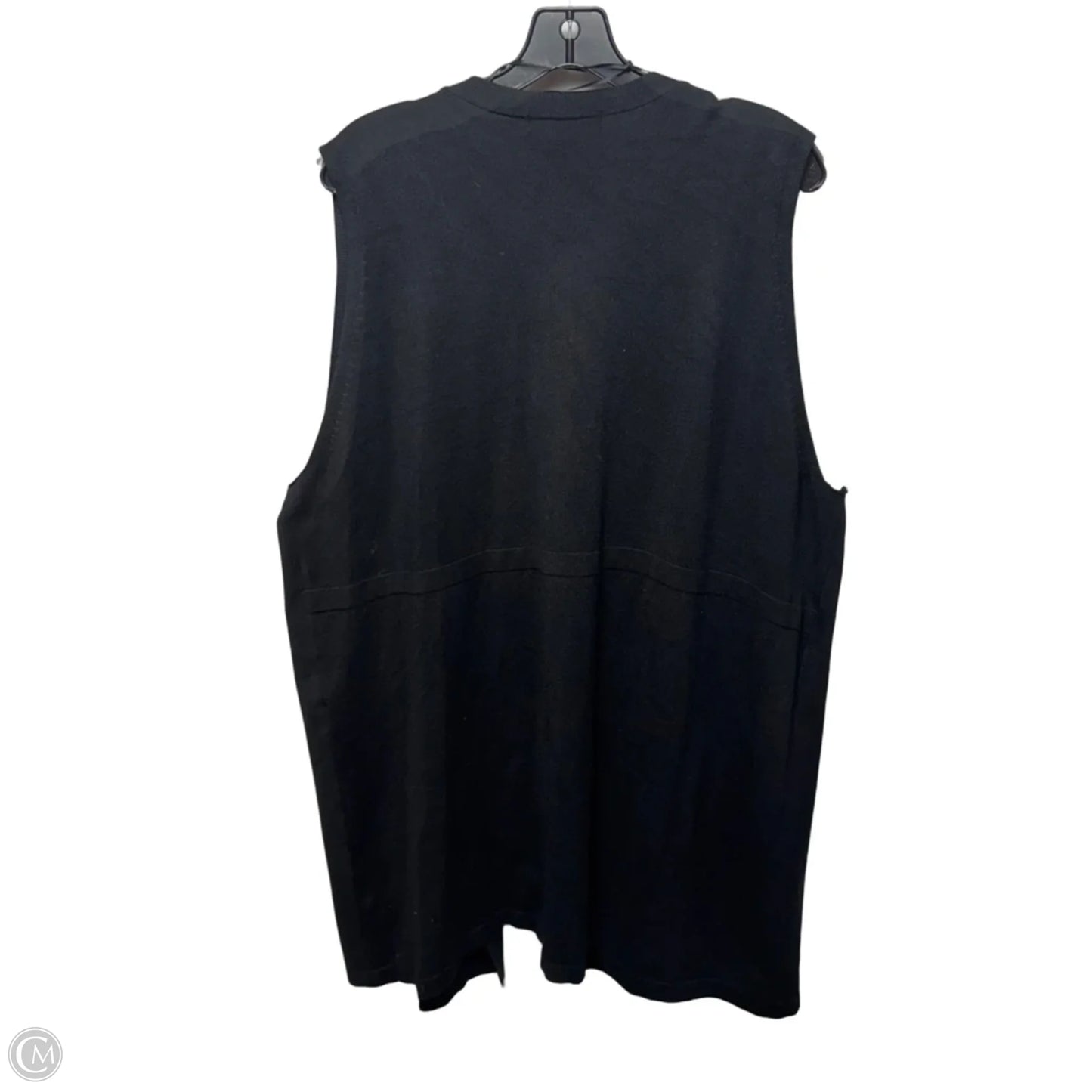 Sweater Cardigan By Cyrus In Black, Size: 3x
