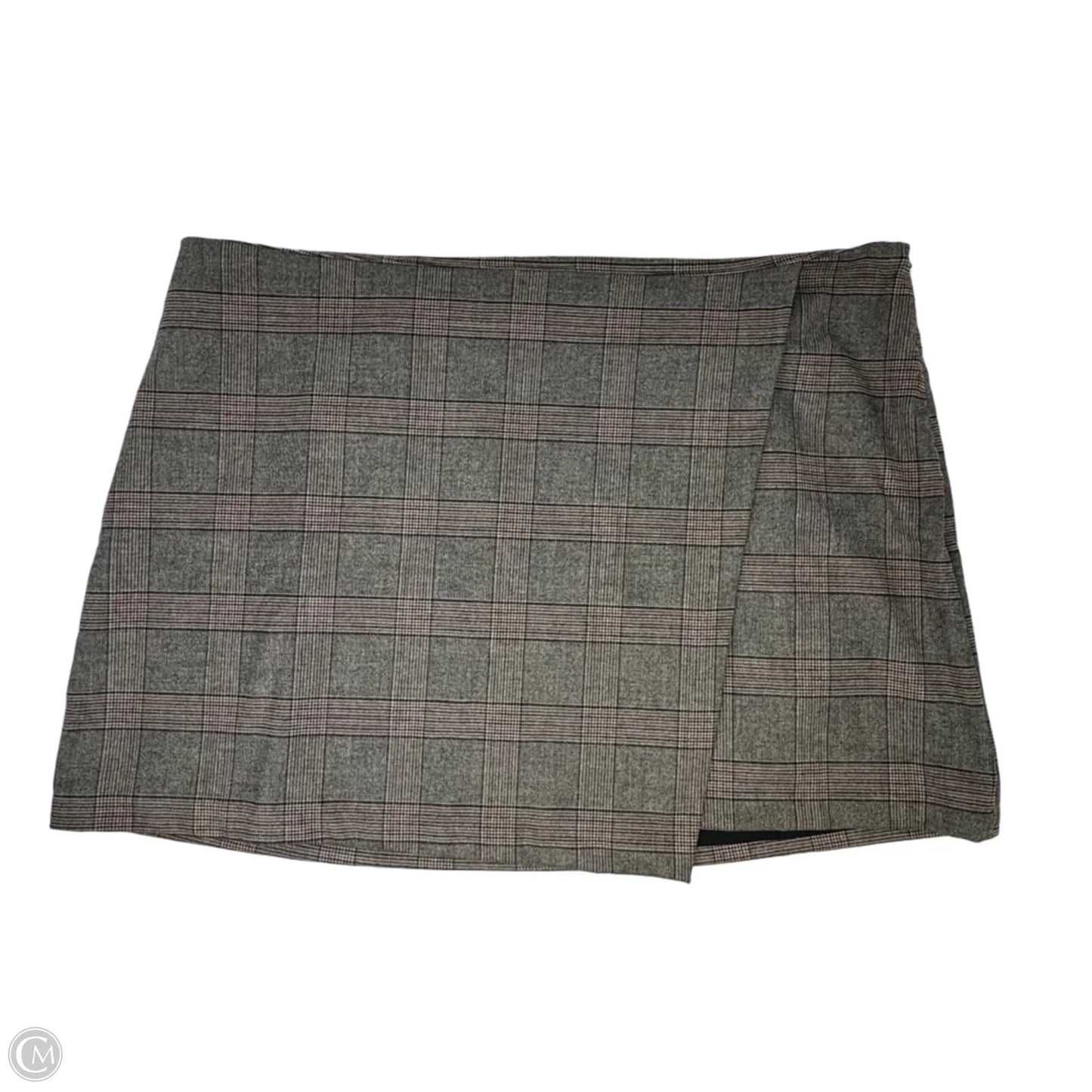 Skirt Mini & Short By Old Navy In Plaid Pattern, Size: Xxl