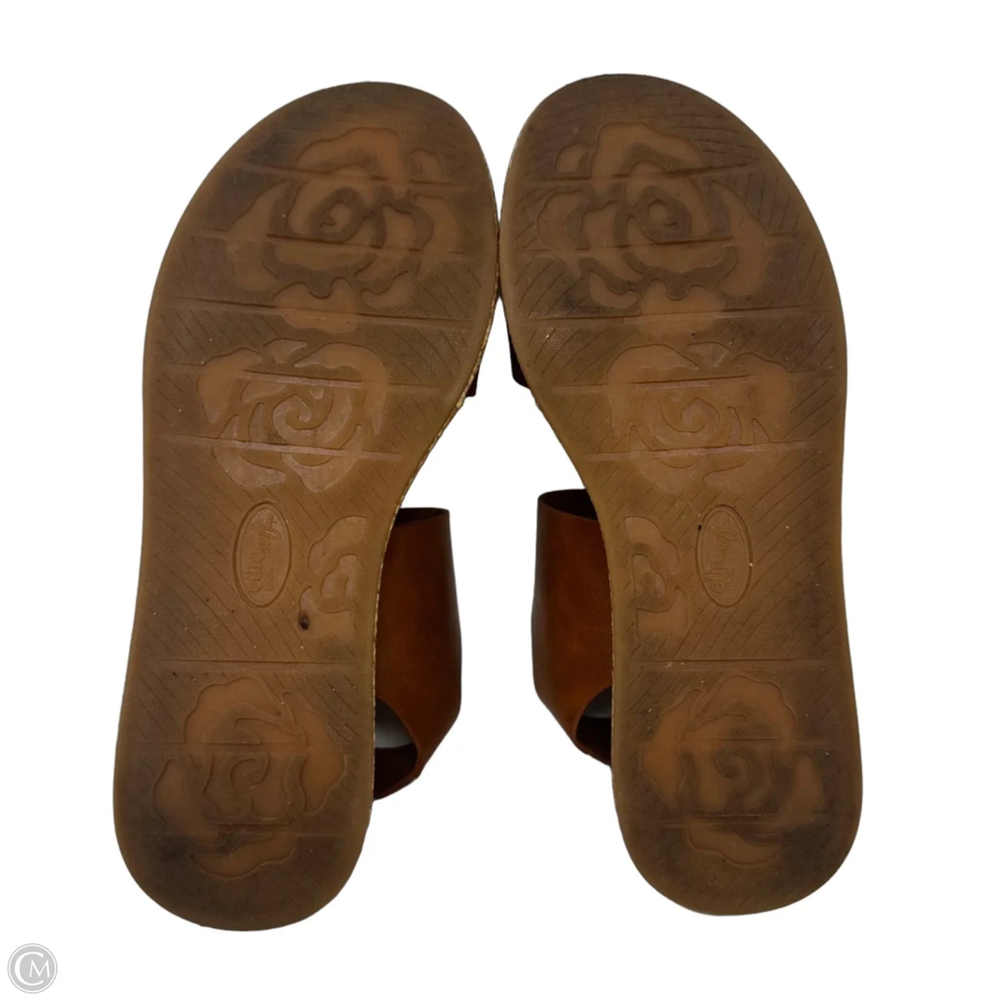 Finnly Sandals Heels Platform By Sofft In Tan, Size: 8