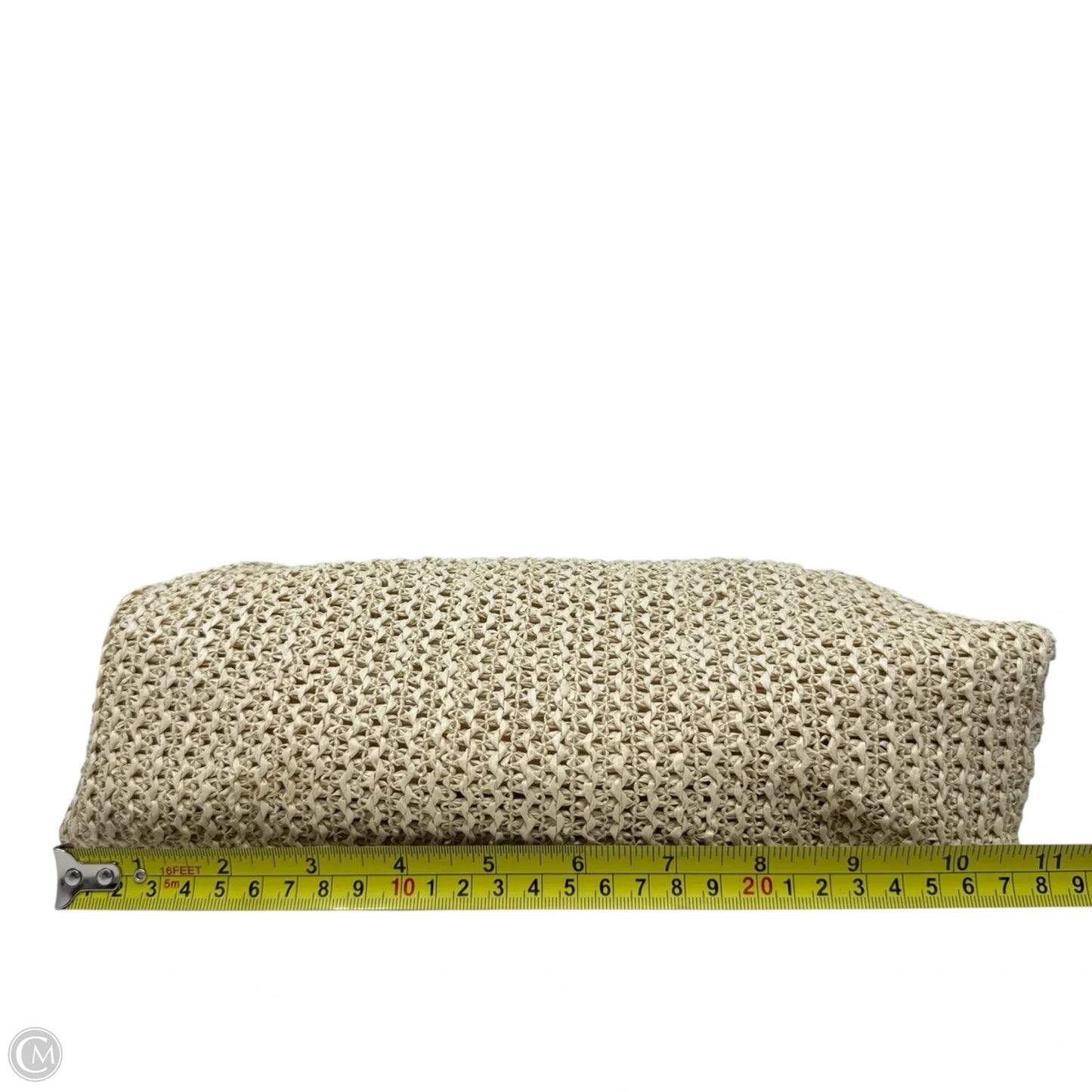Oversized Raffia Clutch By Capittana , Size: Small