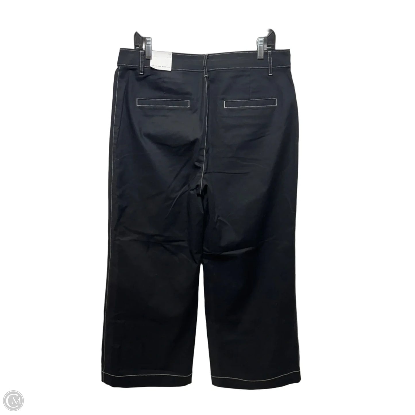 The Palmer Wide LegHigh Rise Pants By Loft In Black, Size: 12