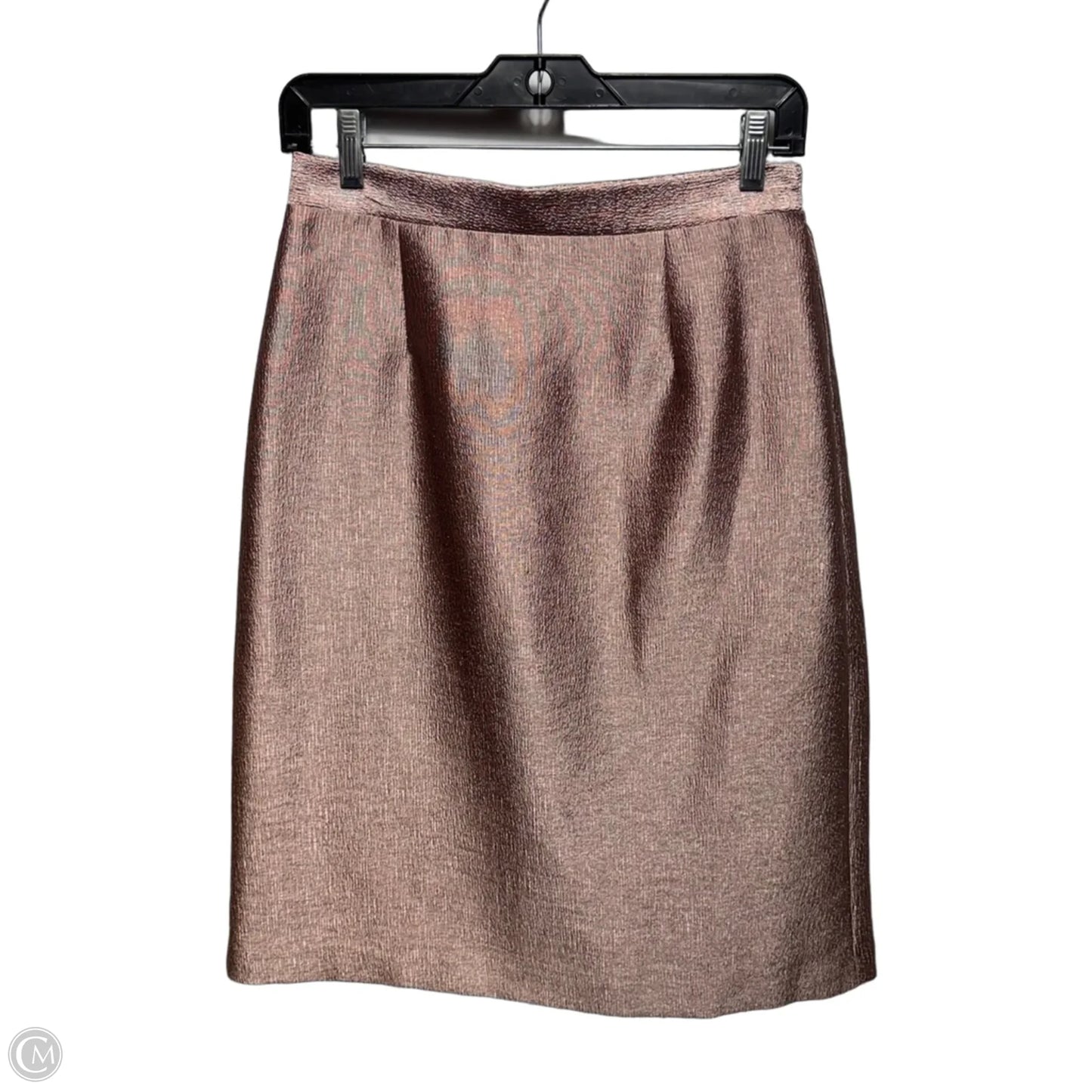 Skirt Mini & Short By Brownstone Studio In Metallic Pink, Size: 8 Petite