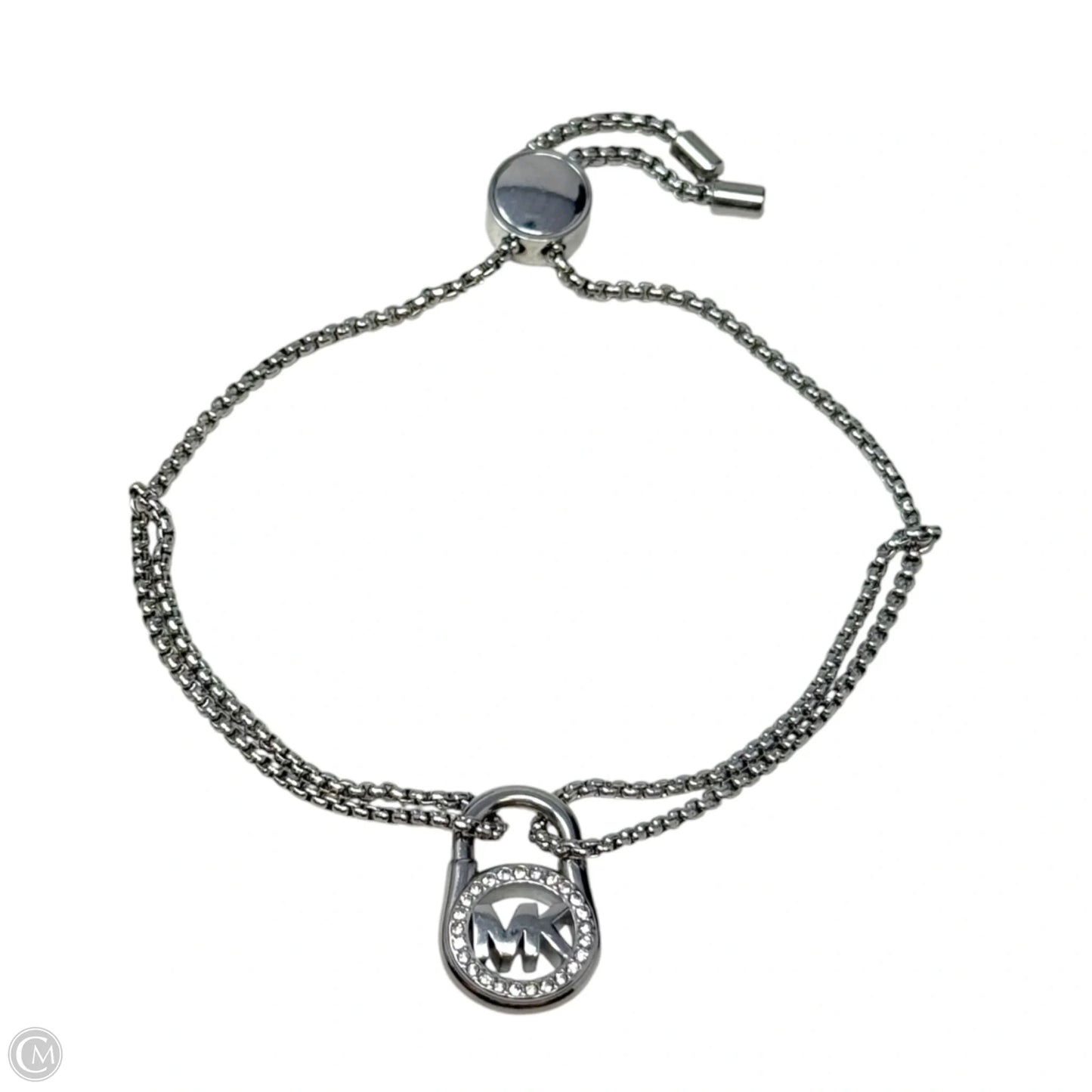 Logo Pave Lock Slider Bracelet By Michael By Michael Kors