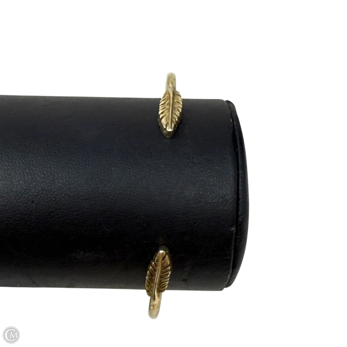 Gold Over Sterling Silver Feather Cuff Bangle Bracelet By Alex And Ani