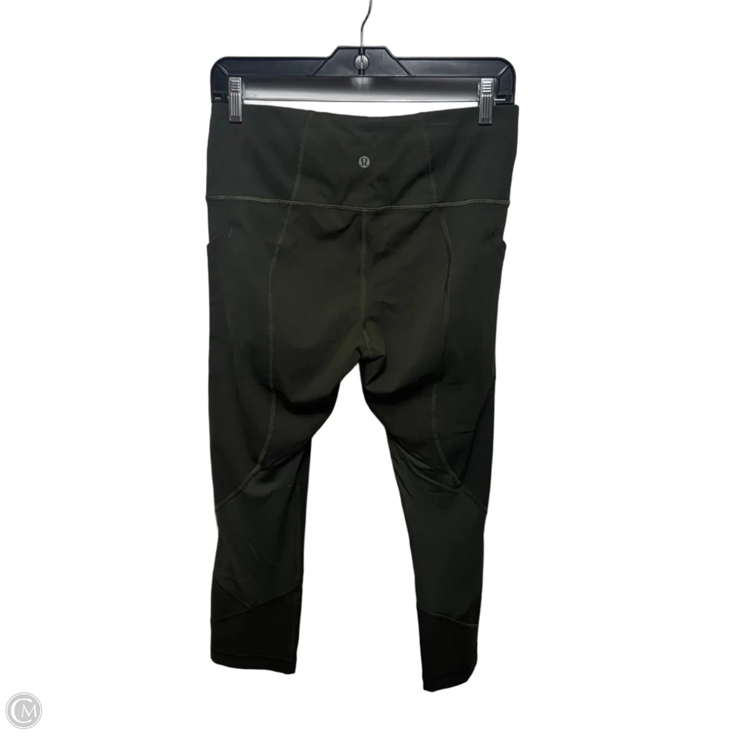 Athletic Leggings By Lululemon In Green, Size: 8
