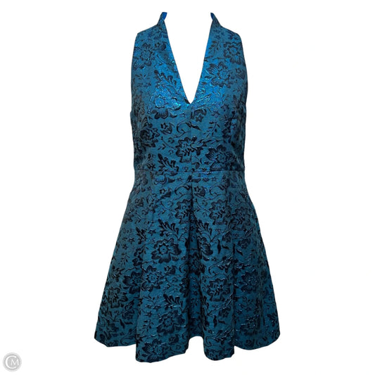 Tanlee Floral Brocade Dress Designer By Lilly Pulitzer In Blue, Size: 12
