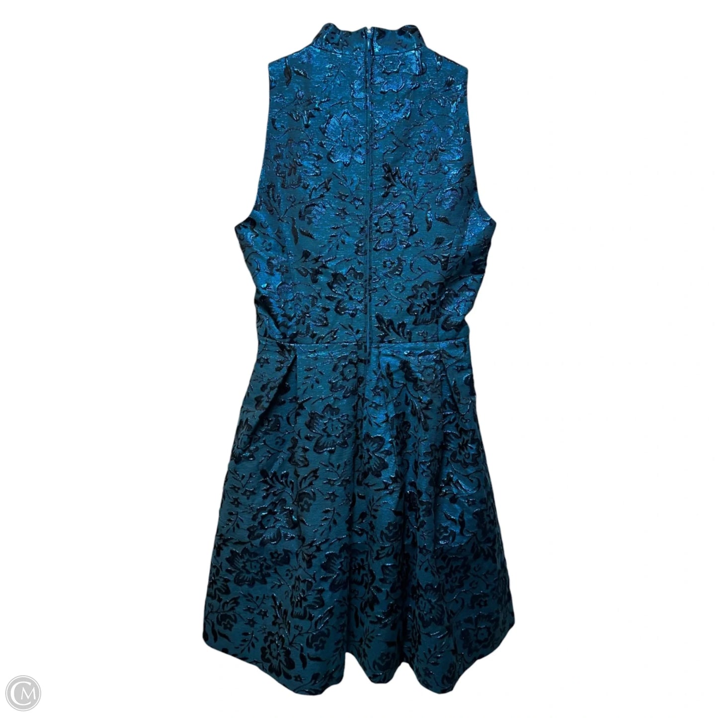 Tanlee Floral Brocade Dress Designer By Lilly Pulitzer In Blue, Size: 12