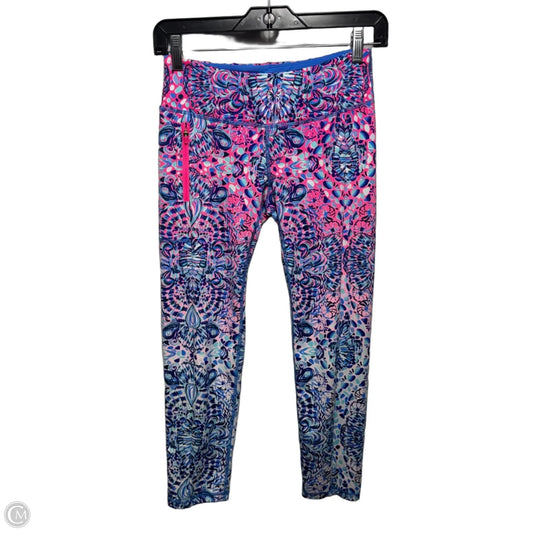 Athletic Leggings Pants Designer By Luxletic Lilly Pulitzer In Animal Print, Size: S