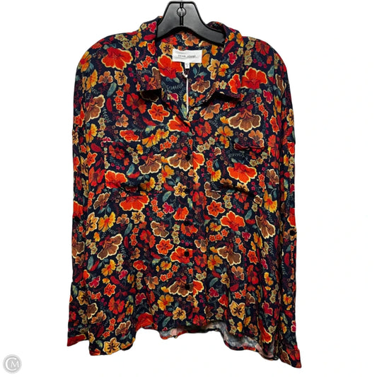 Top Long Sleeve By Dear John In Floral Print, Size: S