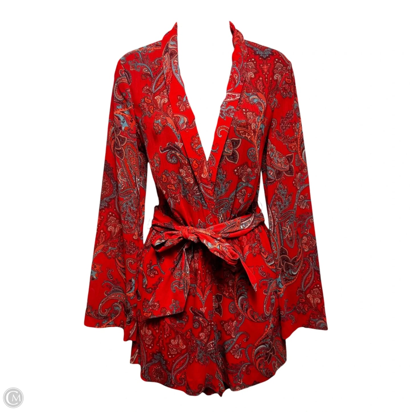 Arabelle Romper By L’Agence In Paisley Print, Size: 2