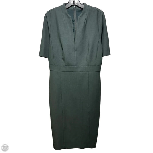 Dress Casual Maxi By Ann Taylor In Green, Size: 10