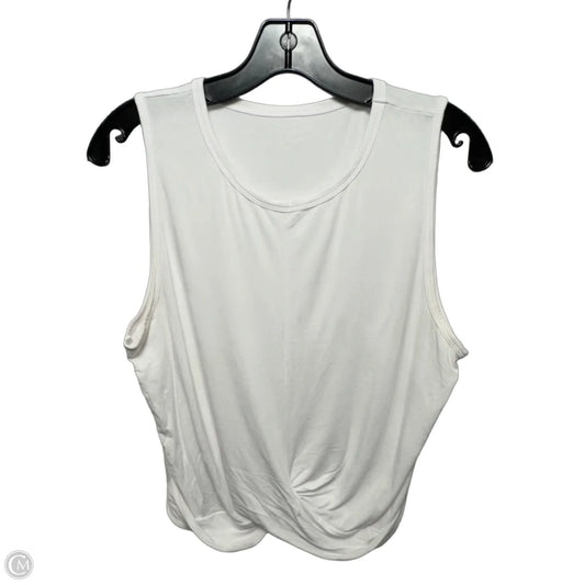 Athletic Tank Top By Alo In White, Size: M ESTIMATED