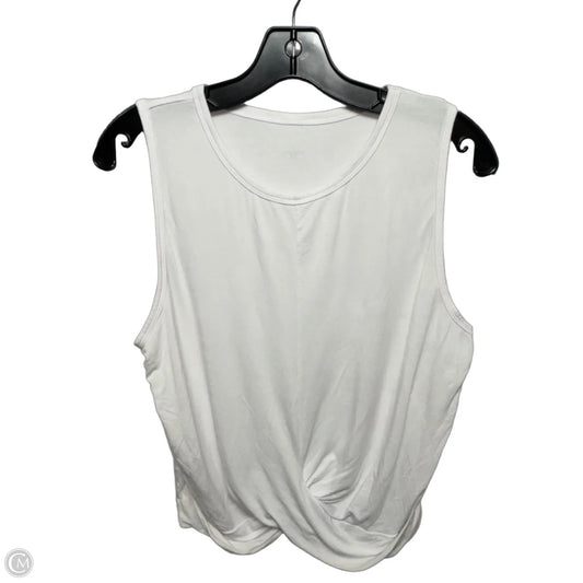Athletic Tank Top By Alo In White, Size: M ESTIMATED