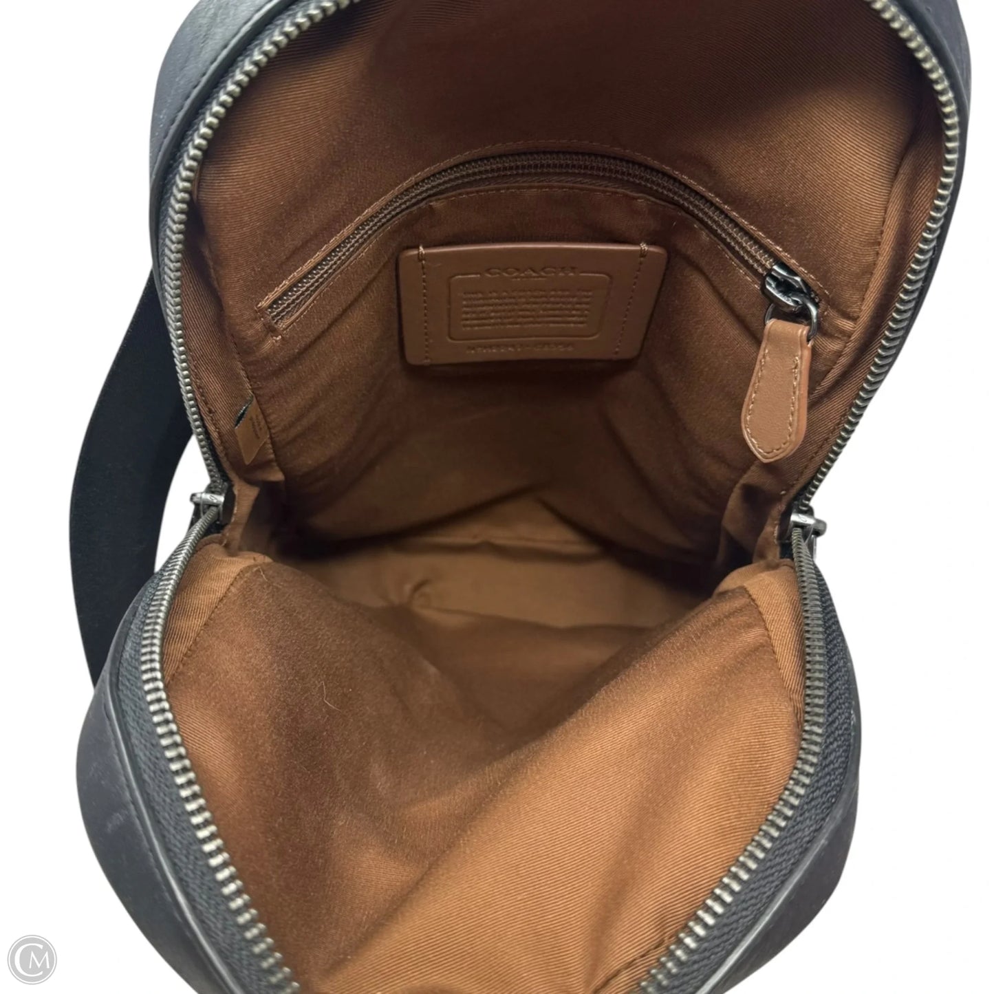 Graham Pack Sling Bag Designer By Coach, Size: Medium