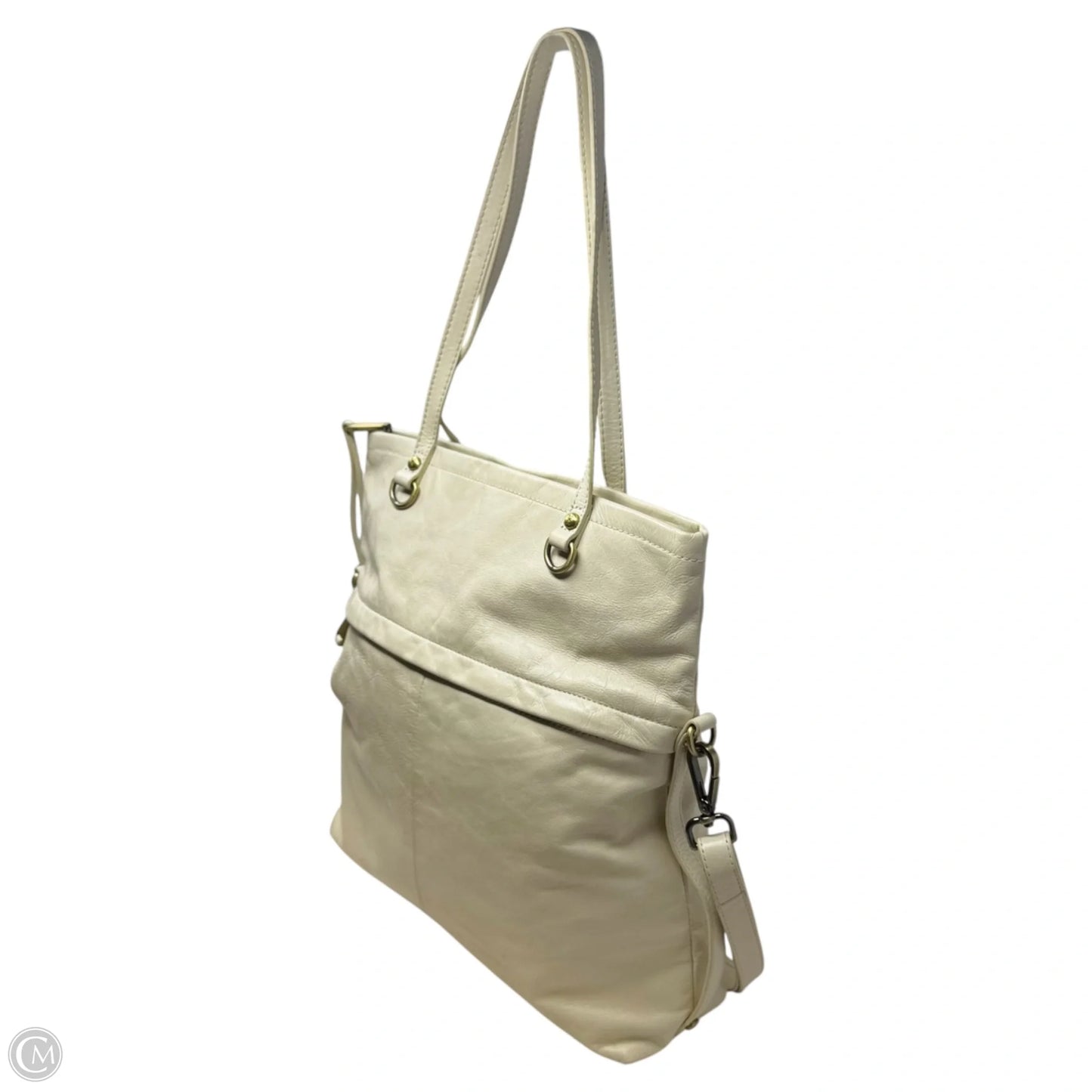Temper Satchel Handbag Leather By Hobo Intl, Size: Large