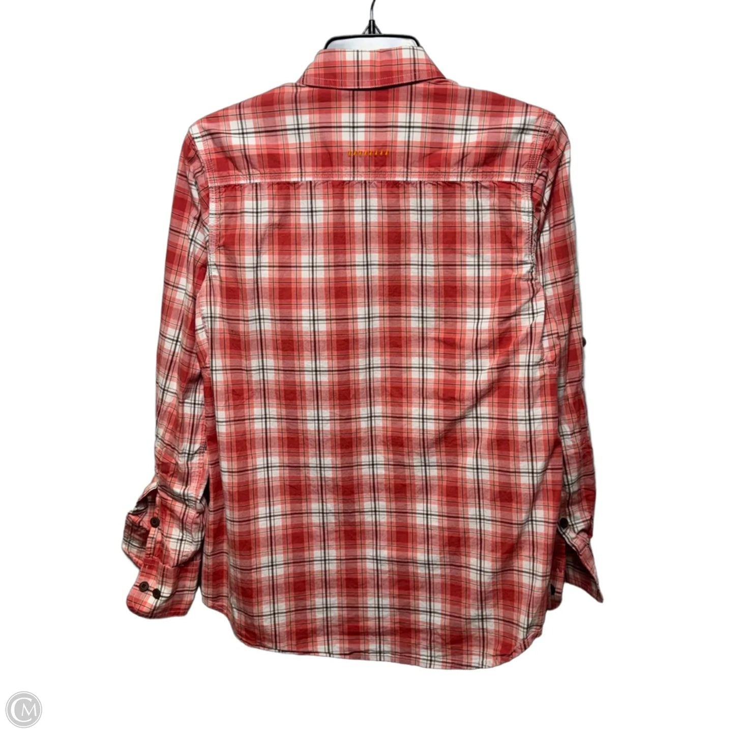 Rebar Top Long Sleeve By Ariat In Plaid Pattern, Size: S