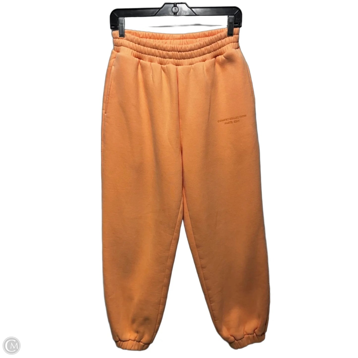 Hoodie & Sweatpant Set By Comfrt In Orange, Size: S/M