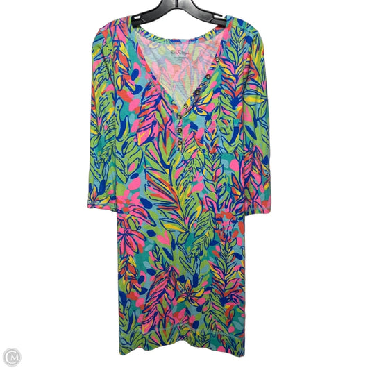 Dress Designer By Lilly Pulitzer In Multi-colored, Size: L