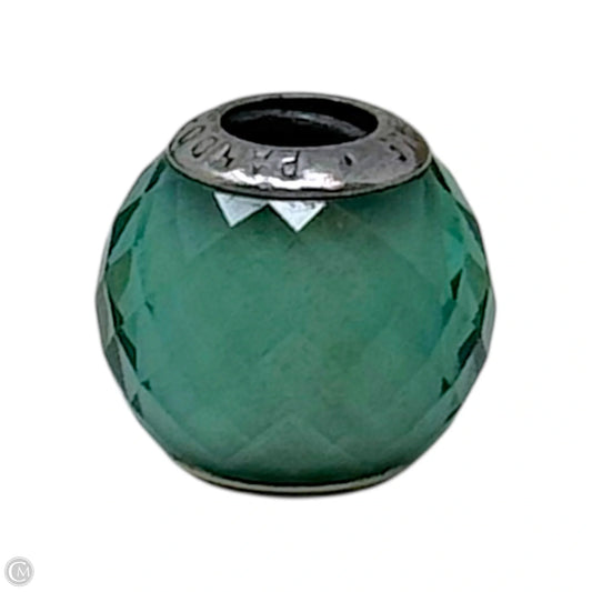 Green Petite Facets Sterling Bracelet Charm By Pandora