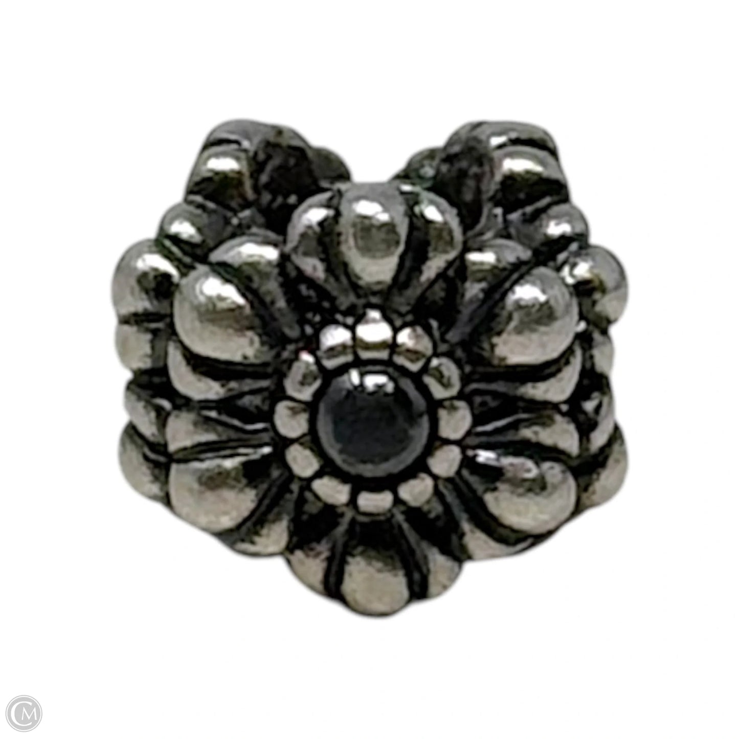 Black Birthday Blooms Sterling Bracelet Charm By Pandora