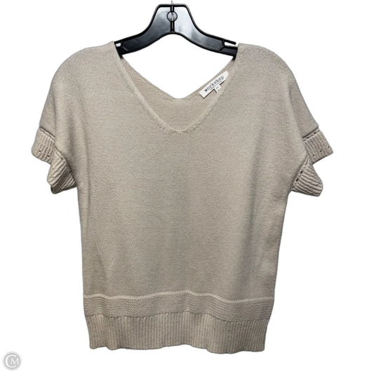 Sweater By Workshop In Beige, Size: S
